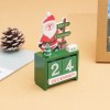 Christmas-Online Calendario Adorno Navideño Madera Escritorio Hogar + Regalo