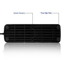 MaxLLTo Sustain Keyboard Foot Damper Pedal With Polarity Switch For Roland BK-3 / BK-5 / BK-7m / BK-9 / C-30 / C-200 / C-230 D-5 / D-10 / D-20 / D-50 / D-70 / DP-1 / DP-2 / DP-6 / DP-8 / DP-10, Silver