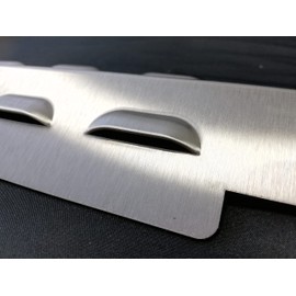 KOCH #78 High-Quality Flame Distributor Suitable for Daytona EL Fuego - 355 x 94 mm for Gas Grill - Flame Plate Burner Cover - Stainless Steel V2A Thickness 1.25 mm, 360 g Solid Quality Made in
