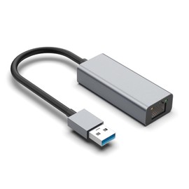 2.5G Ethernet USB Adapter, USB 3.0 to RJ45 Ethernet Port, 2.5Gbps High Speed Plug and Play Portable Ethernet Adapter for Win 7 8 8.1 10 XP for OS X for