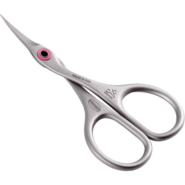 Ring Lock nail and cuticle scissors, stainless, length 9.5 cm