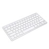 78 Keys Wireless Keyboard with Silent Buttons Ultra Slim Bluetooth