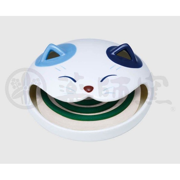 Yakushigama Lucky Cat Mosquito Repeller 4418 Feng Shui Good Fortune Boost Fortune Interior Figurine