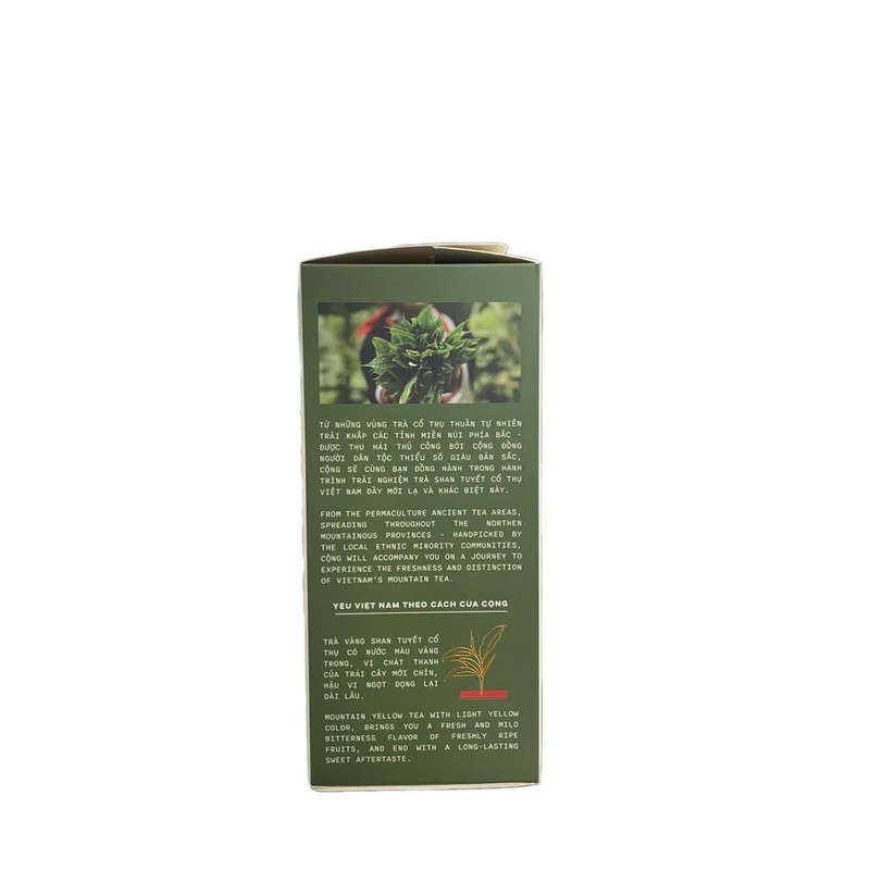 CONG CAPHE - Natural Mountain Tea, Loose Leaves Tea, Rich