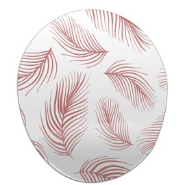 Bonamaison, Ergonomisches Mauspad mit Handgelenkauflage, Digital Bedruckt Mauspad Anti-Sehnenscheide Probleme, rutschfeste Unterseite, für Büro und Zuhause, Größe: 20x23 cm