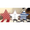Rae Dunn July 4th Patriotic Wood “STARS & STRIPES” Star