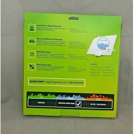 Mohu - Leaf Fifty Amplified Indoor HDTV Antenna 60 Mile Range MH-110584