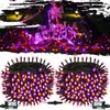 Connectable Purple and Orange Halloween Lights, 2Pack 164ft 400LED 13