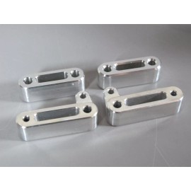 Tamiya Aluminum Upper Lower Left +Right Hub Arm Tamiya 1/10 Monster Beetle Blackfoot