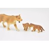 C/O Lioness with two Cubs, Museum Quality Plastic Replica Toys