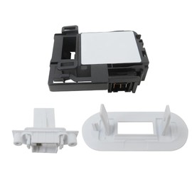 Premium WH01X27954 Washer Lid Lock Switch, WH02X24399 Washer Lid Lock Striker and WH01X24381 Washer Lid Lock Bezel Replacement for GE Hotpoint Top Load Washer, Replace eg380843m, 4455158