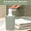 2PCS Bathroom Accessories Set, Sage Green Soap and Toothbrush Holder
