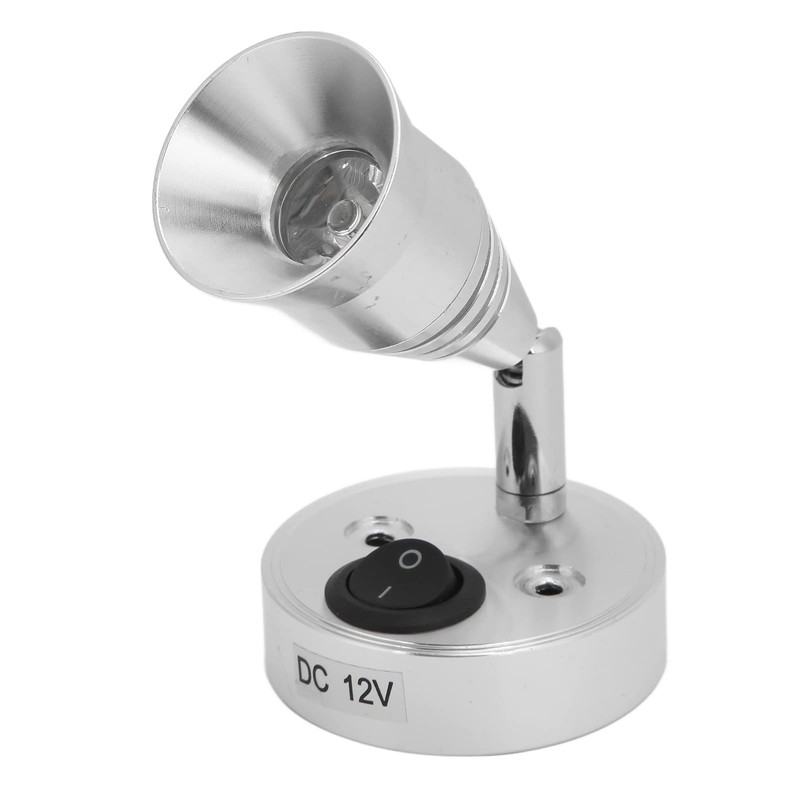 12V Reading Light, LED RV Reading Light 12V 3W Flexible