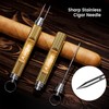 2-Pack Cigar Draw Enhancer Tool, Cigar Poker & Cigar Nubber