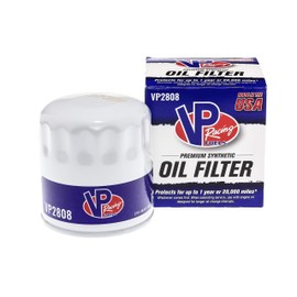VP Racing 20,000 Mile Premium Full Synthetic Oil Filter, VP2808, for Honda, Hyundai, Isuzu, Kia, Mitsubishi and Subaru