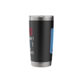 80th Birthday 80 Is Only 27 In Celsius Funny Humor Joke Mens Stainless Steel Insulated Tumbler