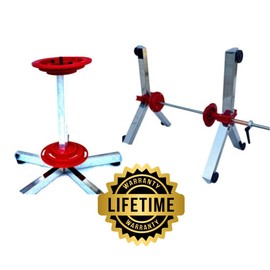 SpinDoc Filter Cleaning Stand Cleaner for 3, 4 or 6 Inch Swimming Pool Cartridges, Tornado Cyclonic Spinner Action Maintenance Pump Equipment Above in ground Solar Cover Salt Systems or Chlorine