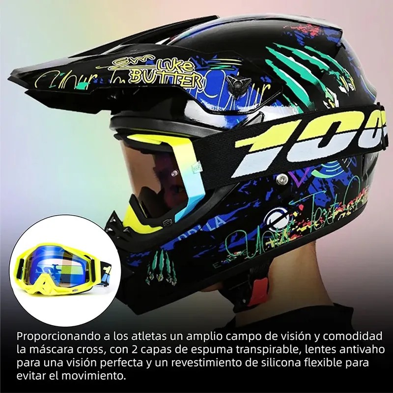 Goglesss Motocross Gafas De Esquí Tacticos Anti Niebla