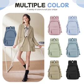 WEPLAN Backpack Women School Backpack for Girls Teenagers Boys School Bag Lightweight Casual Backpacks College Rucksack Women Men Work Bag with USB Charging Port Laptop Rucksack 14 inch,Royal Blue