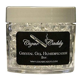 Cigar Caddy Crystal Gel Humidification Jar,2 Oz