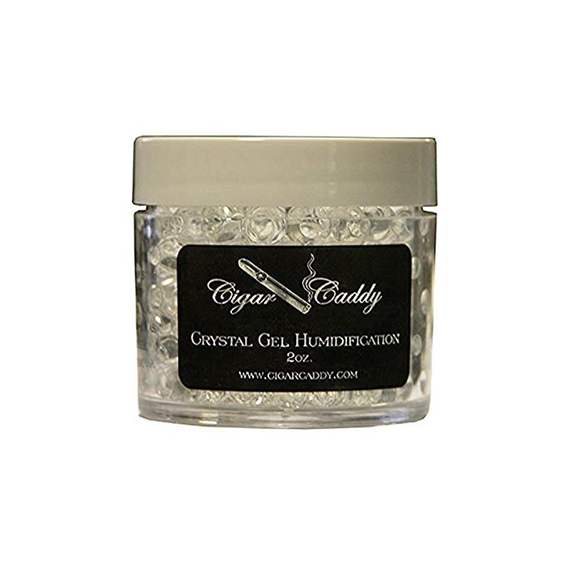 Cigar Caddy Crystal Gel Humidification Jar,2 Oz