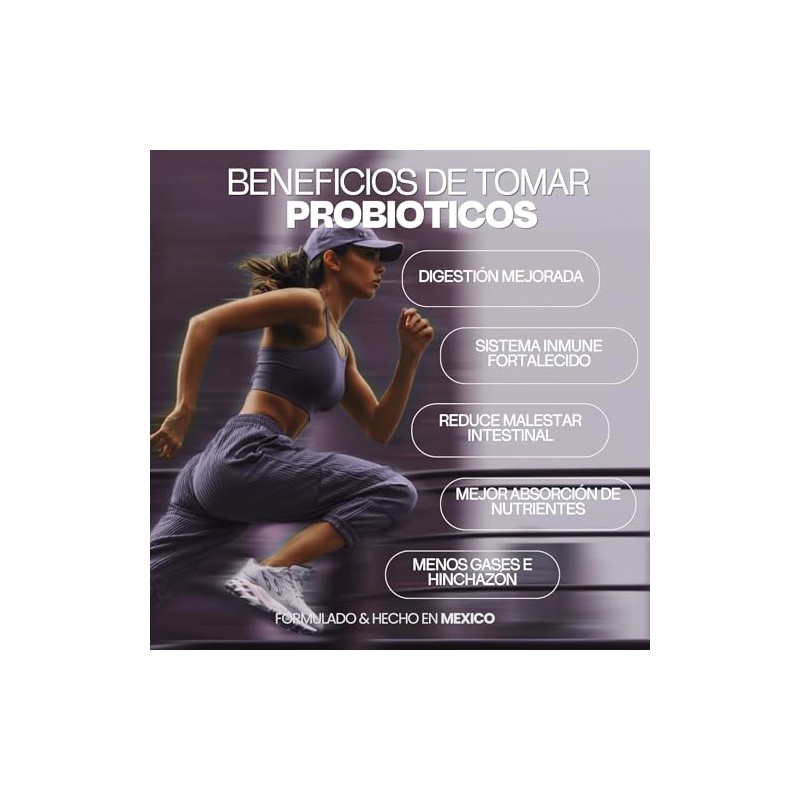Probioticos Billones Cfu Probióticos Cepas Sistema Immune Digestivo Intestinal Porción