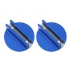 ePathChina 2Pcs Universal Aluminum Grooved Magnetic Jack Pad, Welded Frame