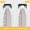 Wdwlbsm Ironing Board Holder Ironing Board Hanger Wall Mount for