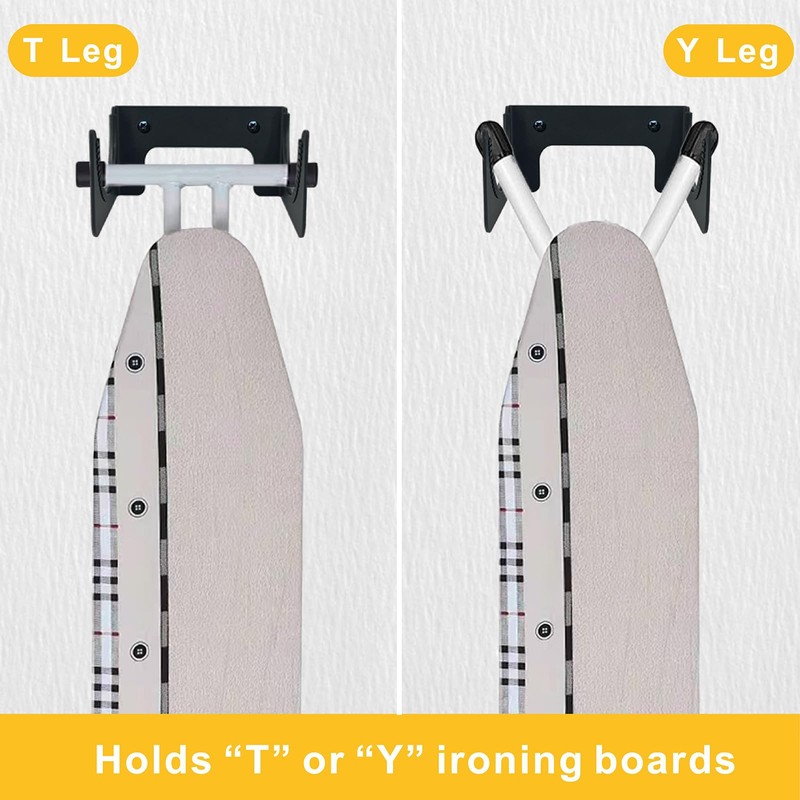 Wdwlbsm Ironing Board Holder Ironing Board Hanger Wall Mount for