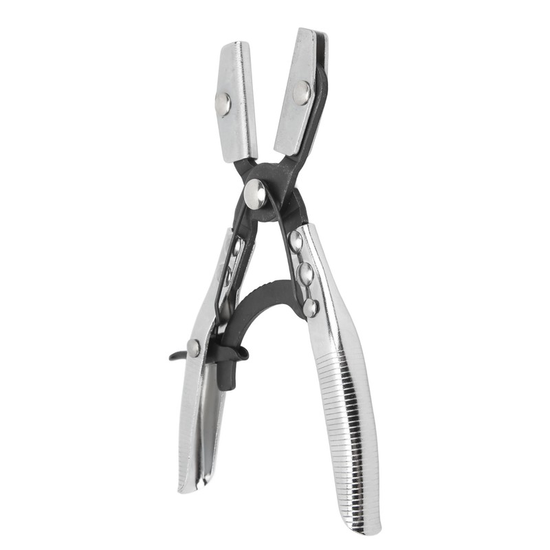 Hose Pinch Off Plier Ratcheting Jaws Swiveling Universal for Automobile