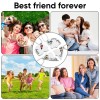 ZIVOR - Set 4 Collares Corazón Siempre Amigos Forever Friends