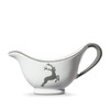 GMUNDNER KERAMIK Gravy Boat Capacity: 0.2 Litres Grey Deer Crockery