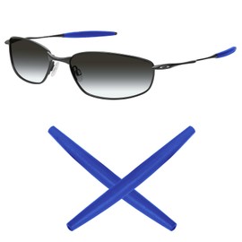 Mryok - Orejeras de repuesto para Oakley Whisker/Square Whisker/Julieta/Wiretap/Big Square Wire/A - Opciones, Azul, Talla unica