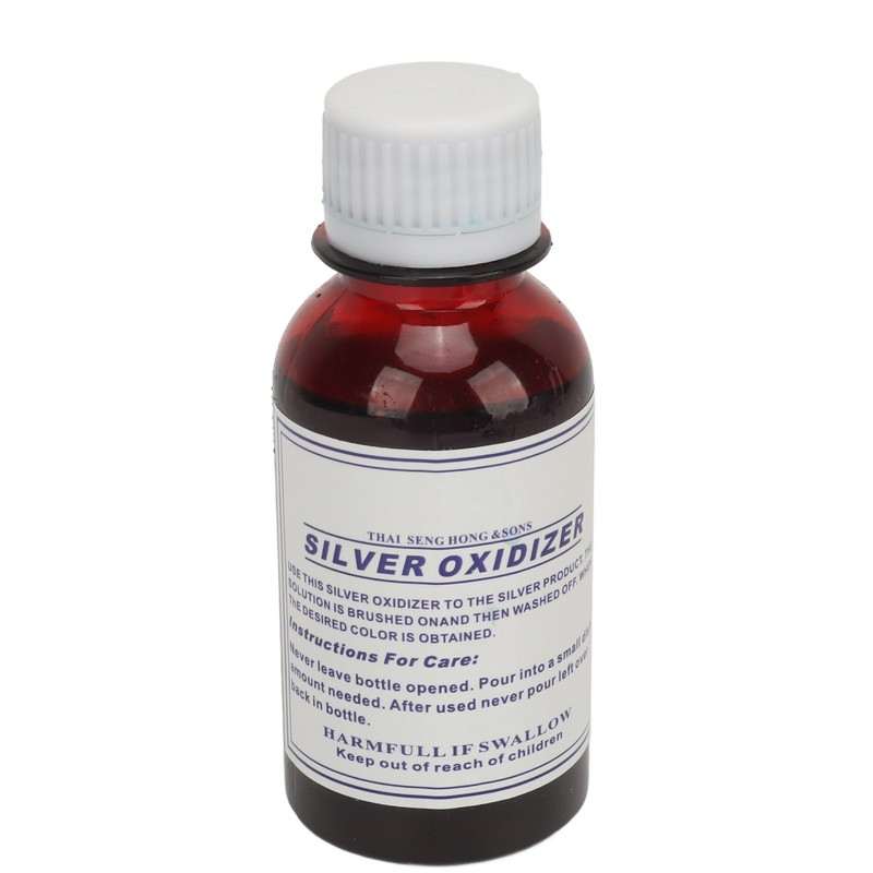 100ml Silver Oxidizer Solution Blackening Vintage Style Retro Jewelry Oxidize