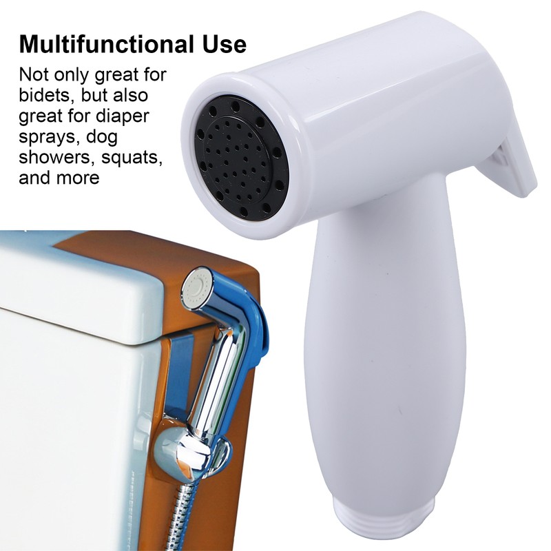 Bidet Sprayer G1/2 Thread Wall Mounted Handheld Toilet Sprayer for
