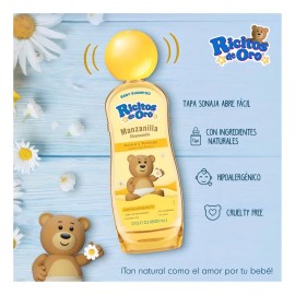 Shampoo Ricitos Oro Manzanilla Hipoalergenico 800