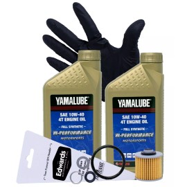 The Edwards Motorsports & RVs Company 2006 - 2020 Yamaha Raptor 700 Sport ATV Oil Change Kit (Full-Syntheti