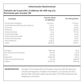 Suplemento AlimenticioConecta Junior´s 60 tabletas (450 mg)