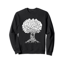Tree of Life Viking Moon Tree of Life Sagittarius Sweatshirt