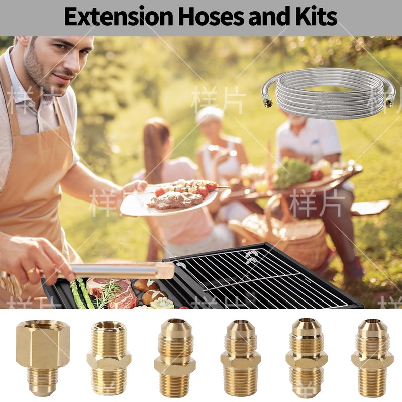 2 MULE TEAM 36 FT Propane Hose Extension High Pressure