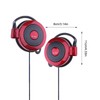 Wired Clip Headphones - 3.5mm Plug Over Ear Stereo Headphones,Running