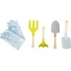 small foot Garden Apron with Garden Tools Made of Wood