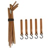 Camping Hanging Rack Portable Foldable Tripod Shelf for Light Tools