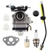 TOPREPAIR Carburetor Fuel Line for Husqvarna 125BT 2004-05 TH026D-AC57 Handheld
