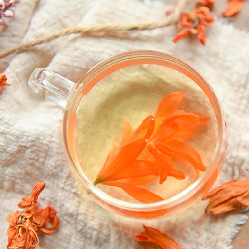 Dried Lily Tea Hand Picking Dried Flower Tea Health Drink