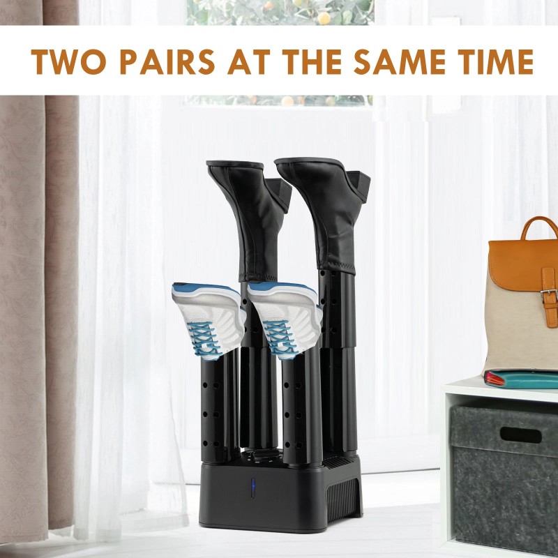Costway 4 Shoe Electric Dryer W/ Timer, Fan For Boot