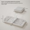 WHNL Travel Bottle Drying Rack Space Saving,Foldable Bottle Drying Rack