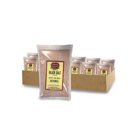 Spicy World Indian Black Salt 14 oz - Pure, Unrefined, & Natural (Kala Namak) (Pack of 12)