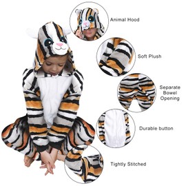 Discoball Jumpsuit Pajamas Kids, Onesies for Kids Unisex Hooded Romper Jumpsuit Sleepsuit for Girls Boys, Long Sleeves Hoodie Jumpsuit Flannel Bodysuit 18 Months-7 Years