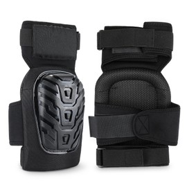 Holulo Knee Pads for Men and Women, Construction Knee Pads for Work,Upgraded Adjustable Extension Straps and Heavy Duty Comfortable Anti-slip Foam Gel Knee Pads for Gardening Flooring and Cleaning